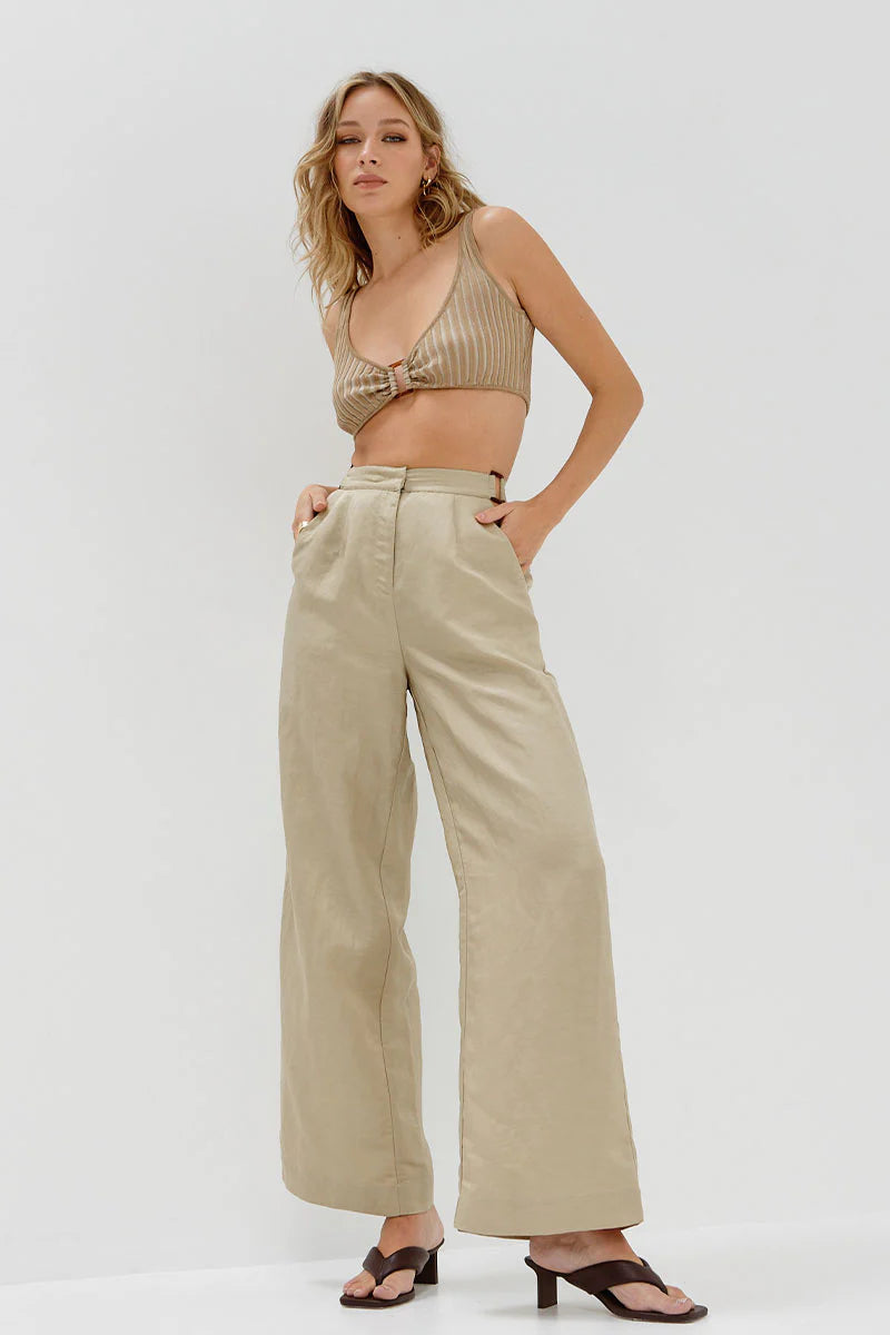 Faraway Pant - Pale Olive