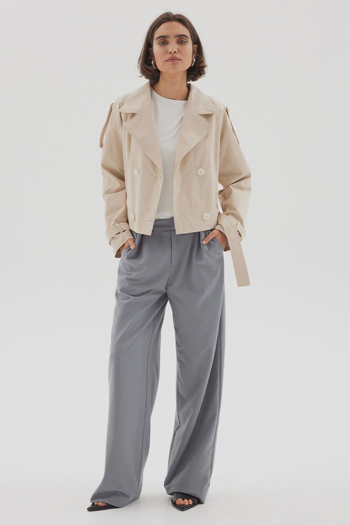Sovere Division Crop Trench - Beige