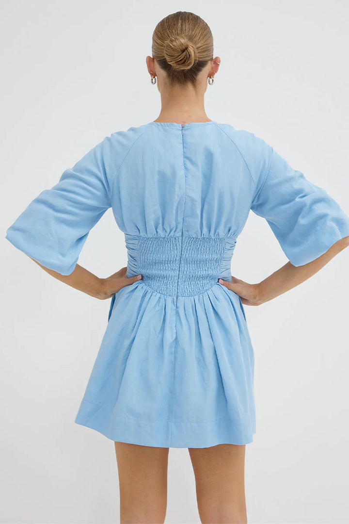 Essence Mini Dress - Blue