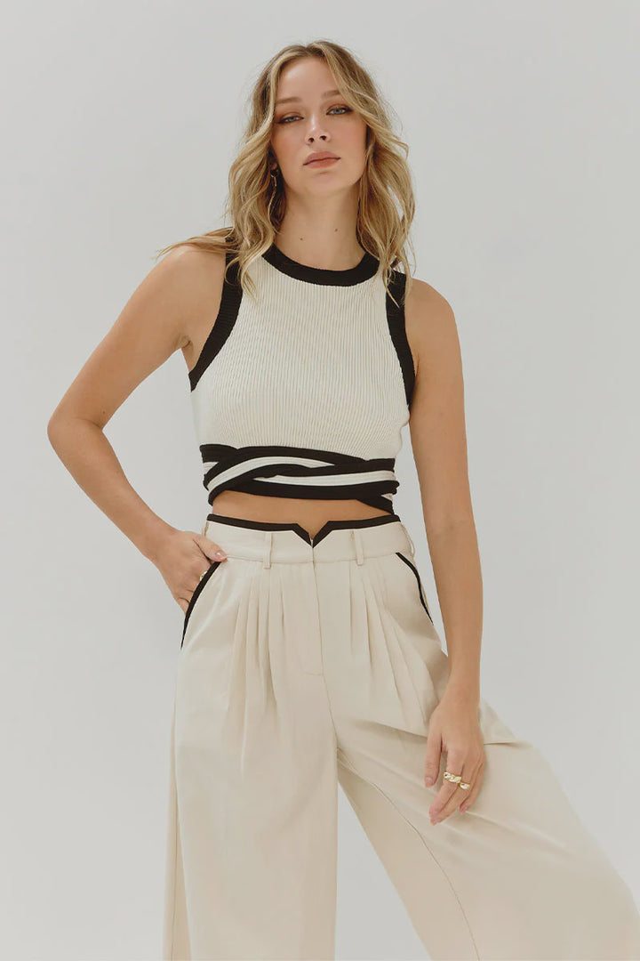 Drift Knit Tank- Neutral