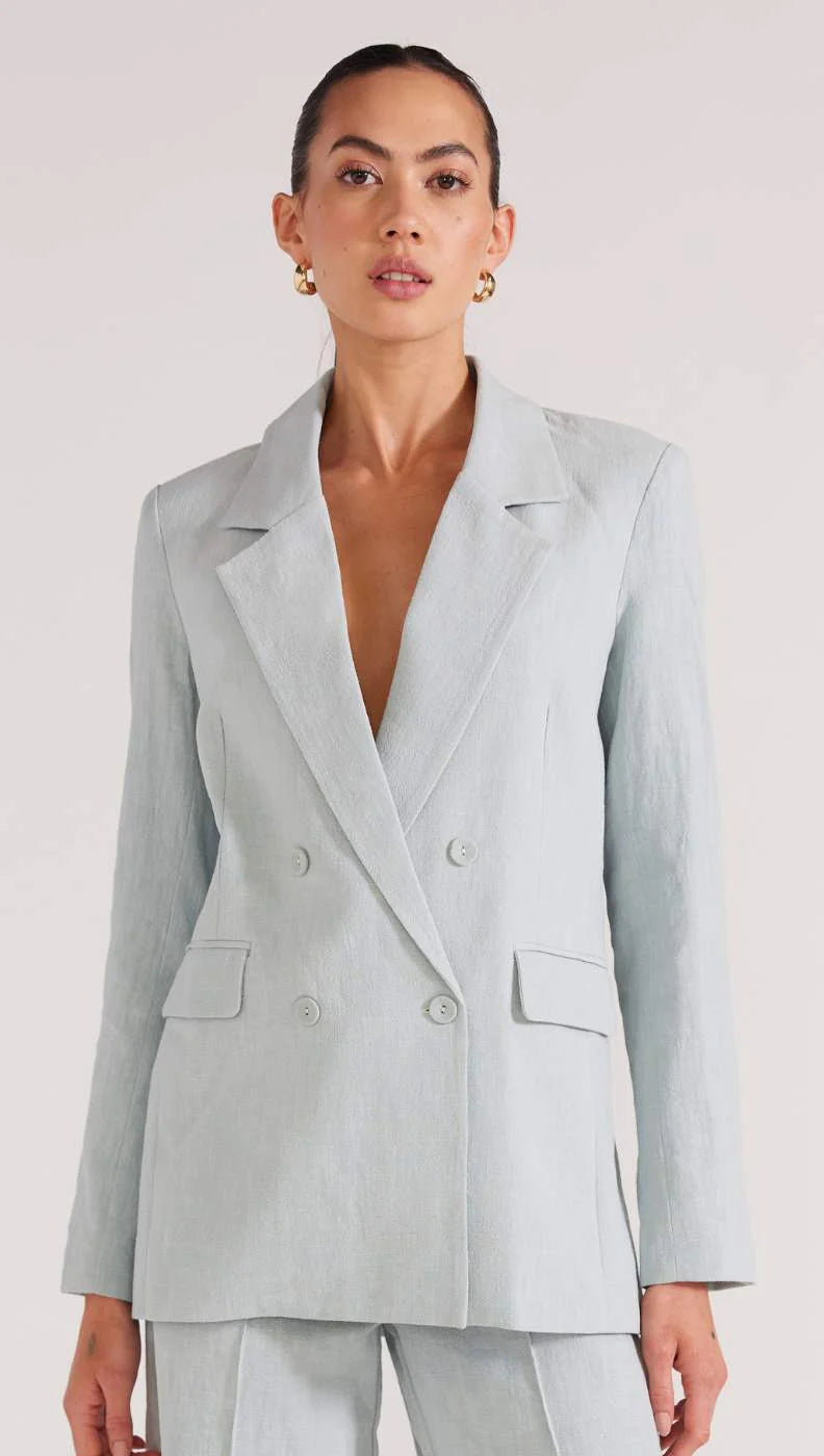 Romee Blazer - Seafoam