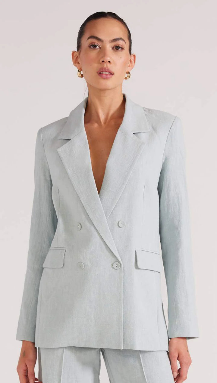 Romee Blazer - Seafoam