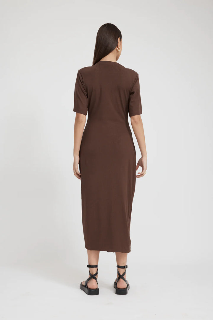 Rowena Dress- Fudge