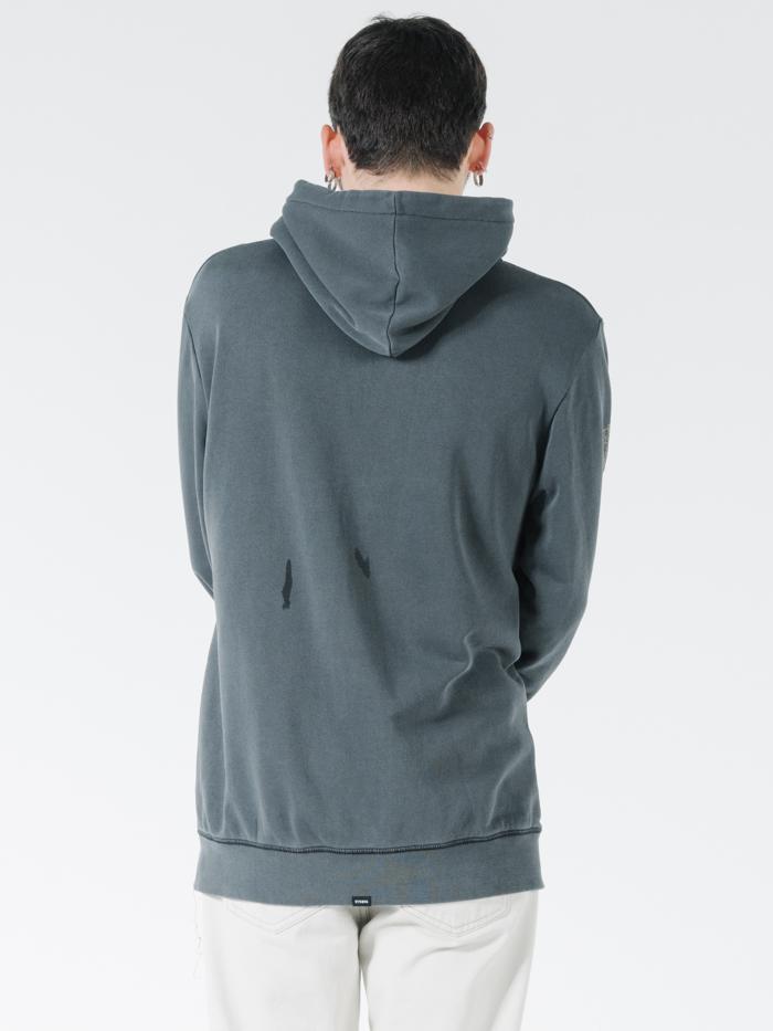Recovery Slouch Pull On Hood - Merch Black