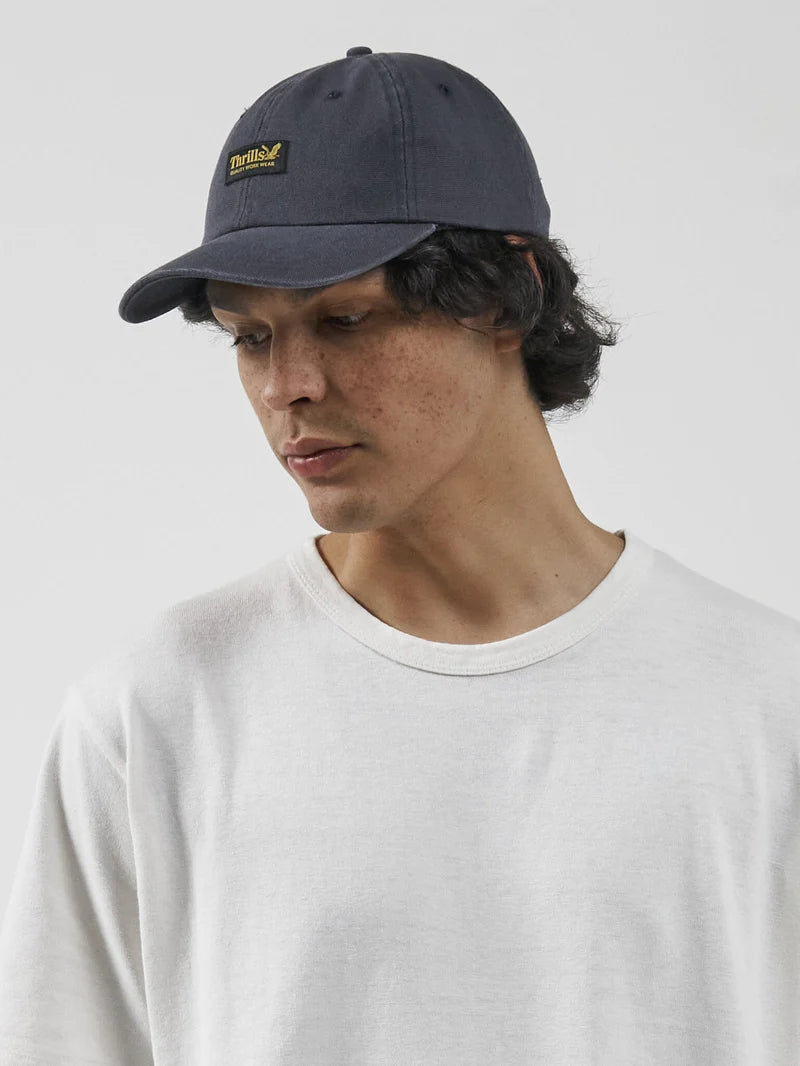 Thrills Union 6 Panel Cap - Petrol