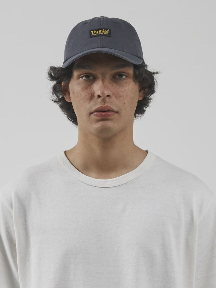 Thrills Union 6 Panel Cap - Petrol
