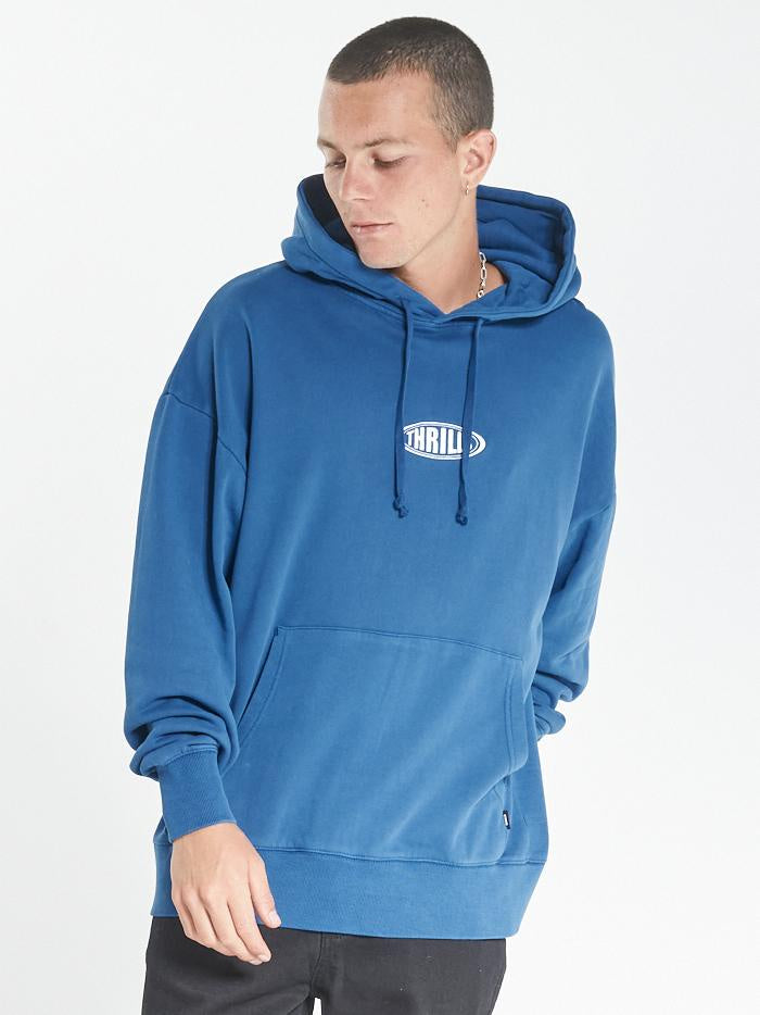 Warped Slouch Pull On Hood- Royal Blue