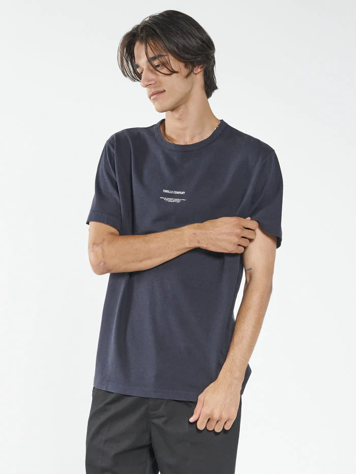 Hemp Thrills Territory Merch Fit Tee - Dark Navy