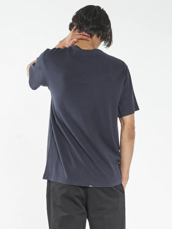 Hemp Thrills Territory Merch Fit Tee - Dark Navy