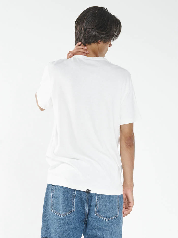 Hemp Spiritual Union Merch Fit Tee - Dirty White