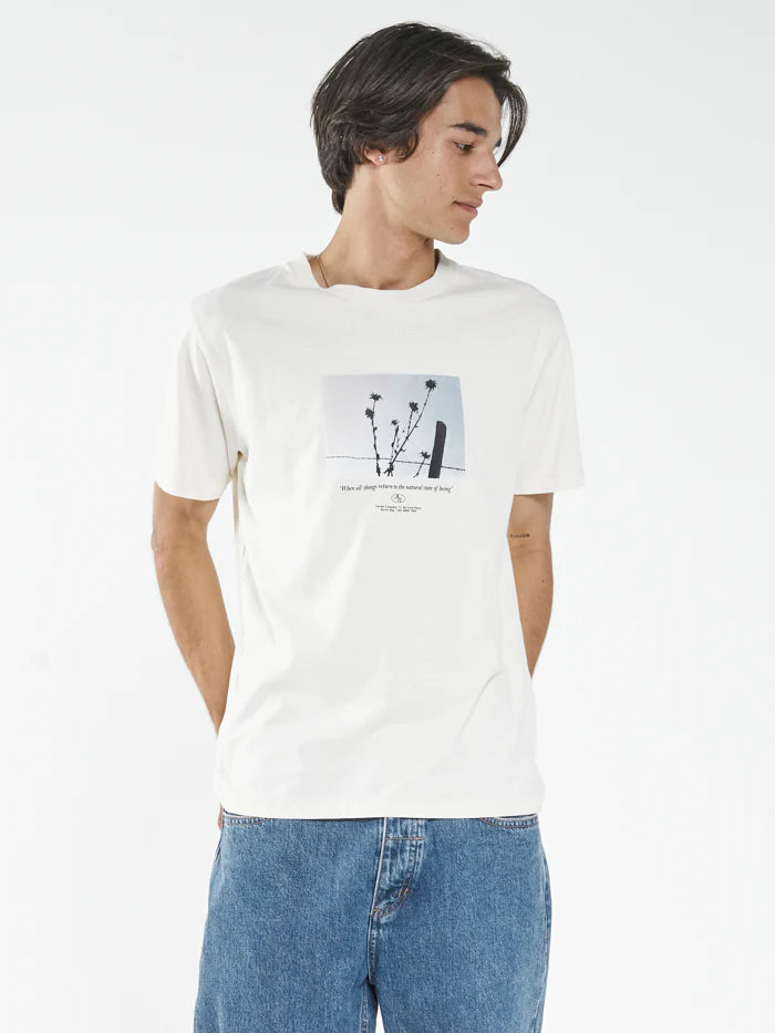 State Of Being Merch Fit Tee - Heritage White