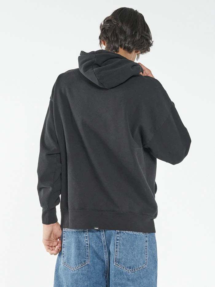 Glory Slouch Pull On Hood - Black