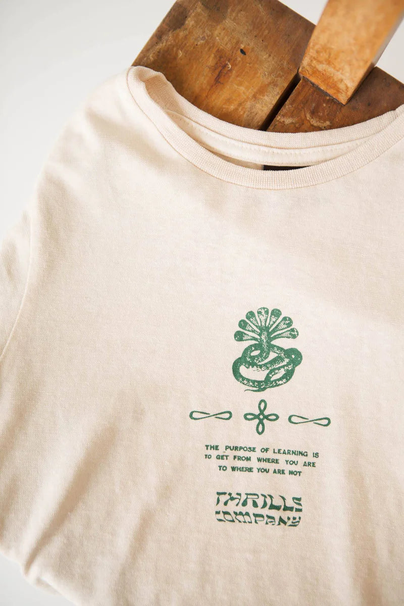 Spiritual Union Hemp Mini Fit Tee - Dove