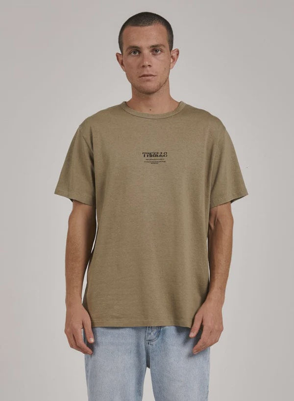 Thrills Hemp High Standards Merch Fit Tee - Aloe