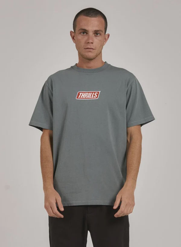 Thrills Slappy Merch Fit Tee - Scrubs Green