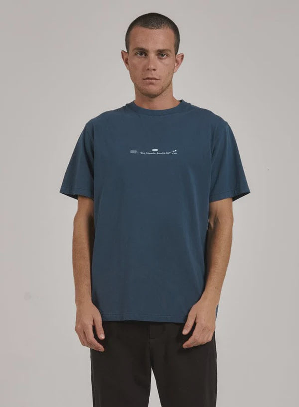 Thrills Natural Cooperation Merch Fit Tee - New Teal