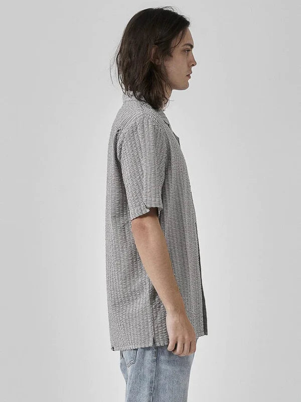 Paradise Code Bowling Shirt - Dirty White