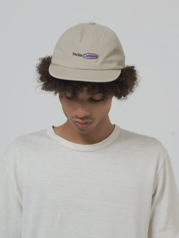 Thrills In Harmony 6 Panel Cap- Sandstone