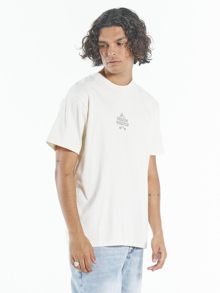 Hippie Pit Merch Fit Tee - Heritage White