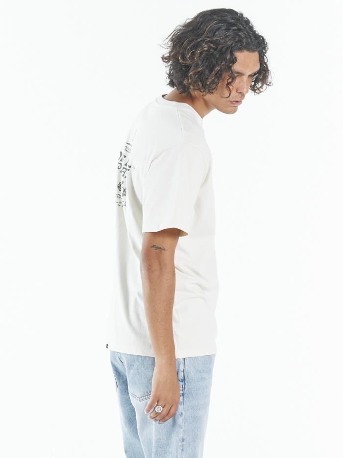 Hippie Pit Merch Fit Tee - Heritage White