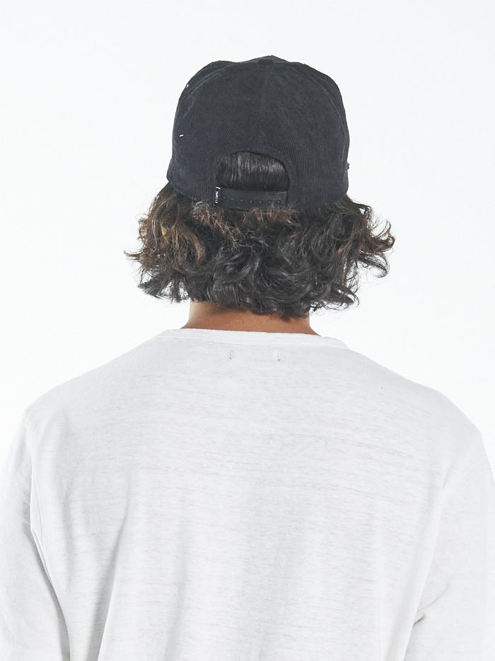 Forget Me Not 5 Panel Cap -  Black