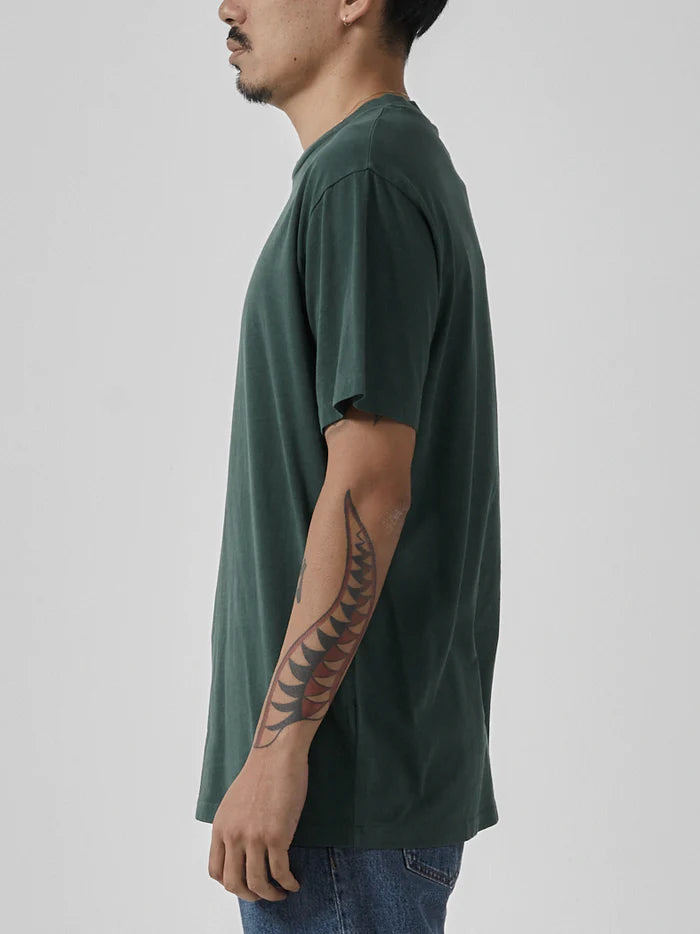Minimal Thrills Merch Fit Tee - Mallard Green
