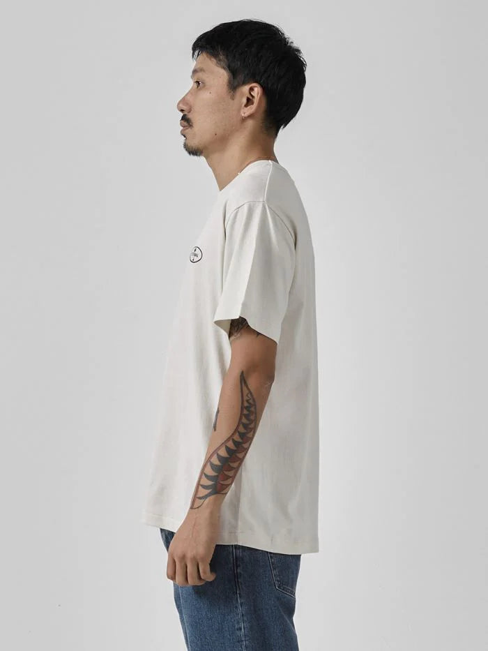 Palm Oval Embro Merch Fit Tee - Heritage
