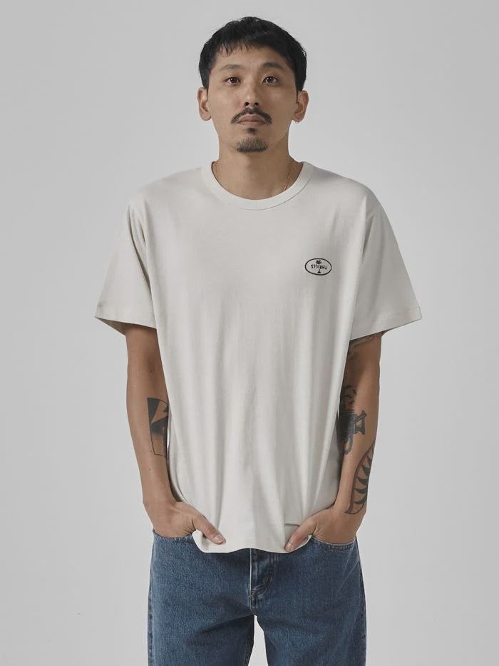 Palm Oval Embro Merch Fit Tee - Heritage