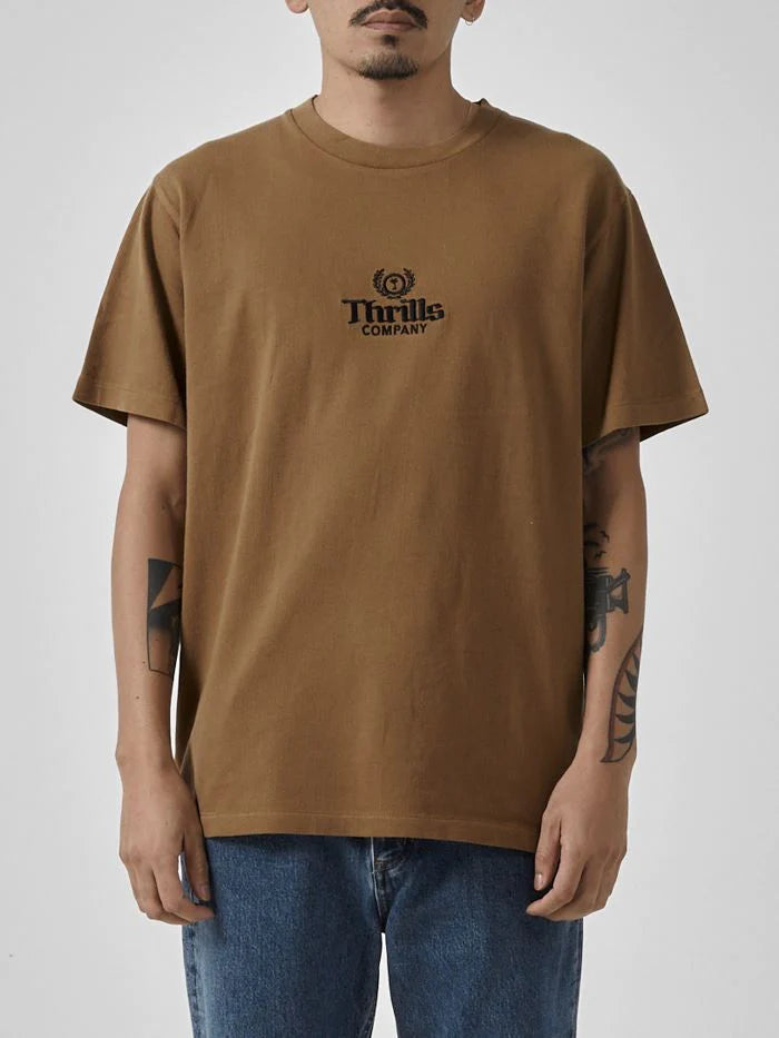 King Embro Merch Fit Tee - Tobacco