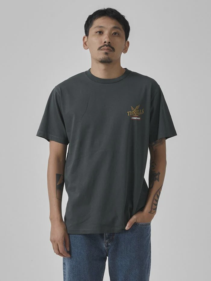 Golden Paradise Merch Fit Tee - Deep Forest