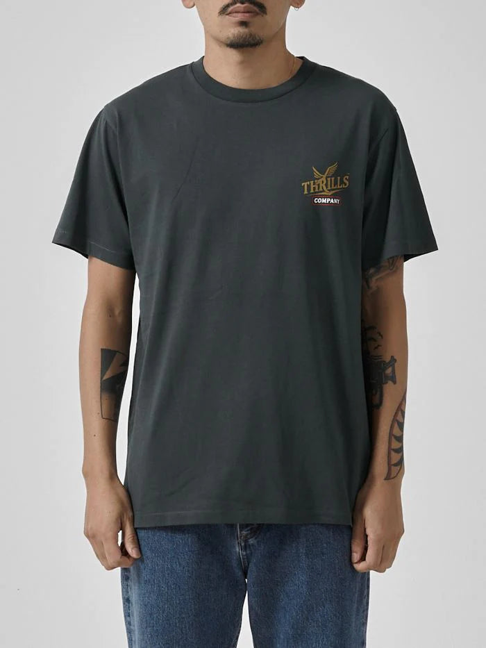 Golden Paradise Merch Fit Tee - Deep Forest