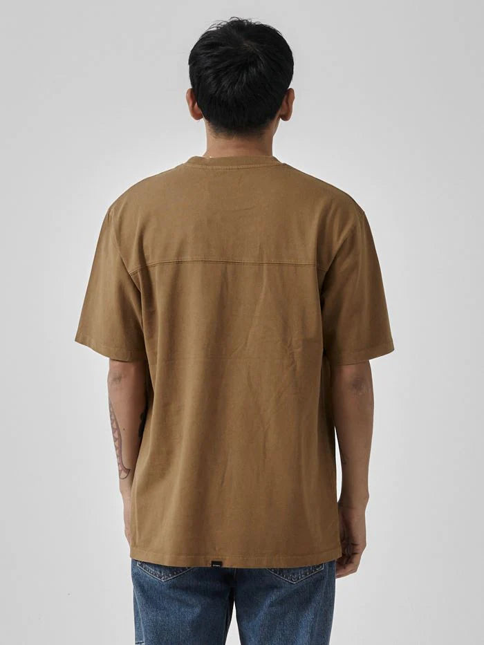 Thrills Union Oversize Fit Tee - Tobacco