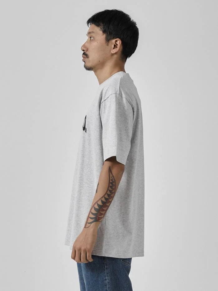 Recruit Oversize Fit Tee - Snow Marle