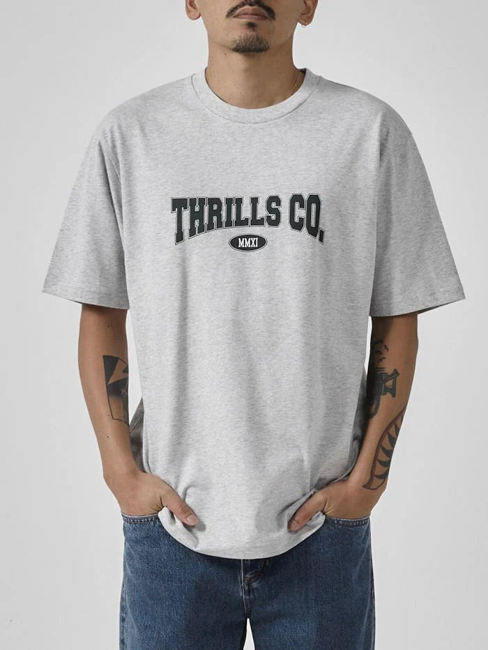 Recruit Oversize Fit Tee - Snow Marle