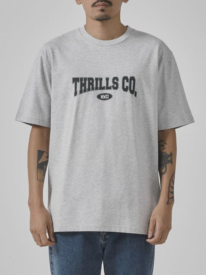 Recruit Oversize Fit Tee - Snow Marle