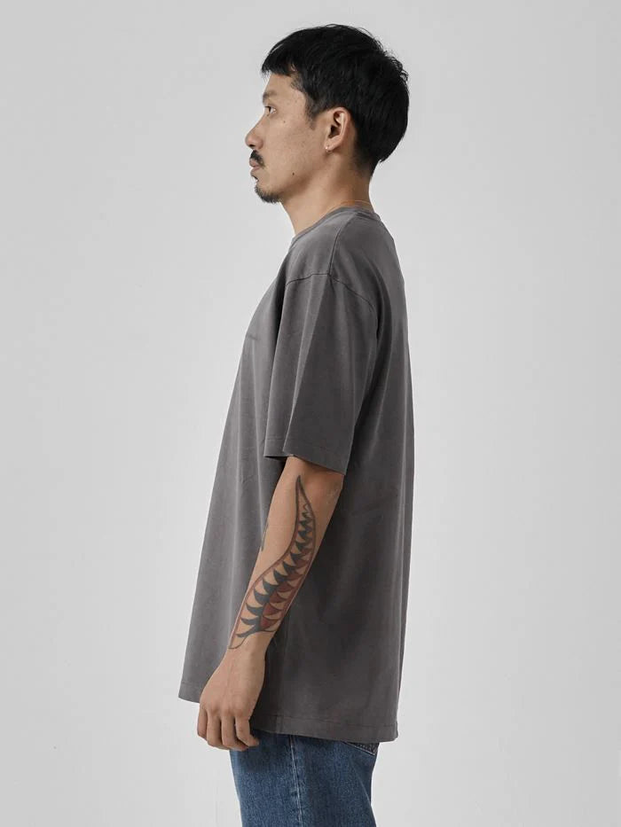 Normal Situations Oversize Fit Tee - Deep Plum