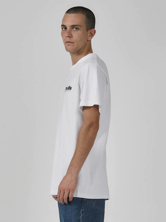 The Paradox of Paradise Merch Fit Tee - White