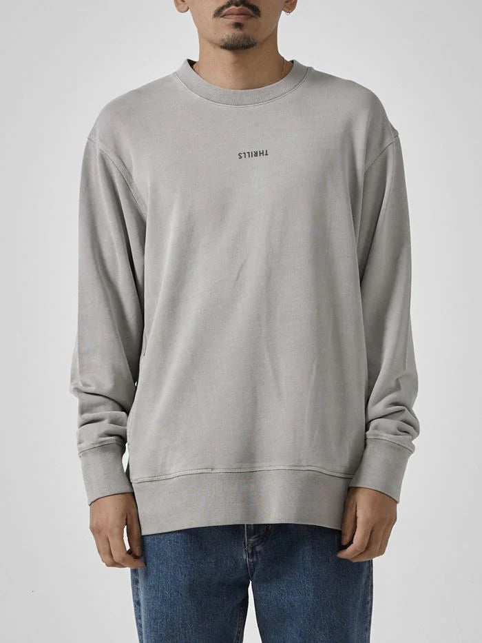 Minimal Thrills Oversize Crew - Fog