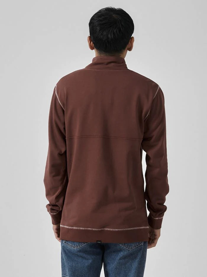 Infinite Thrills Quarter Zip Fleece - Rum
