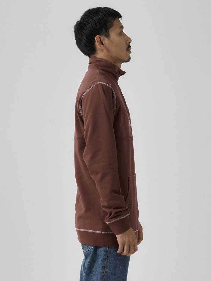 Infinite Thrills Quarter Zip Fleece - Rum