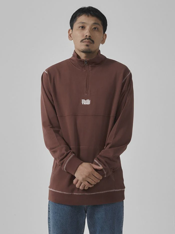 Infinite Thrills Quarter Zip Fleece - Rum