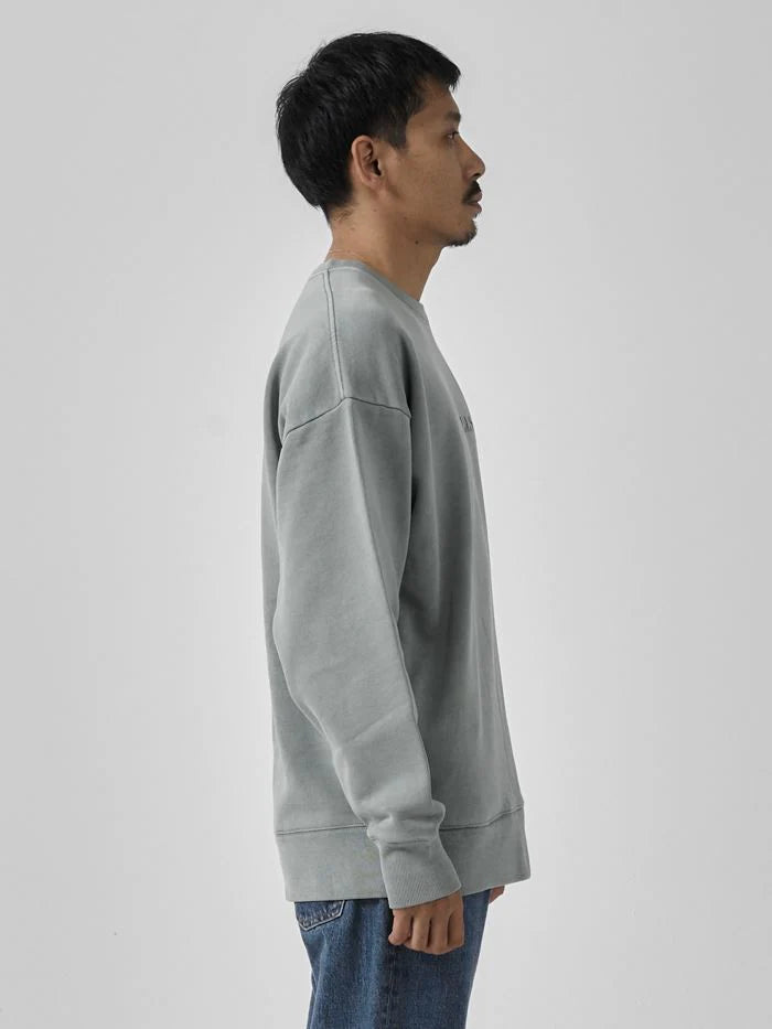 Enlightenment Embro Slouch Crew Fleece - Sea Grass