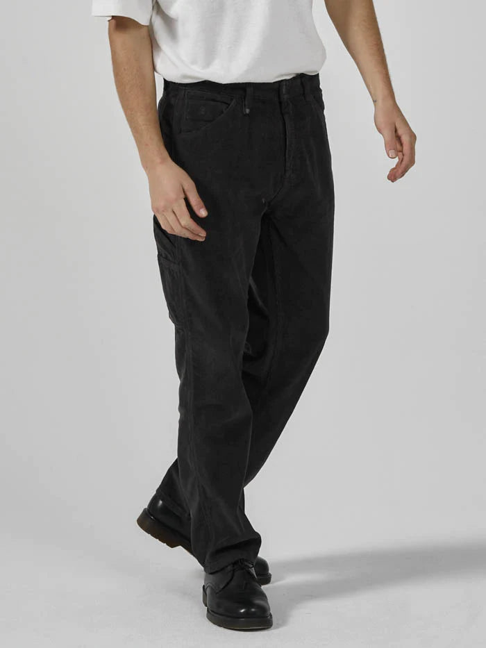 Carpenter Cord Pant - Dark Charcoal