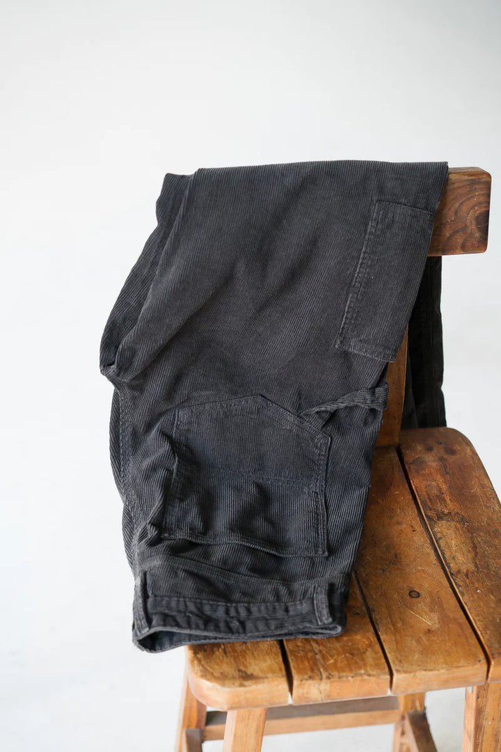 Carpenter Cord Pant - Dark Charcoal