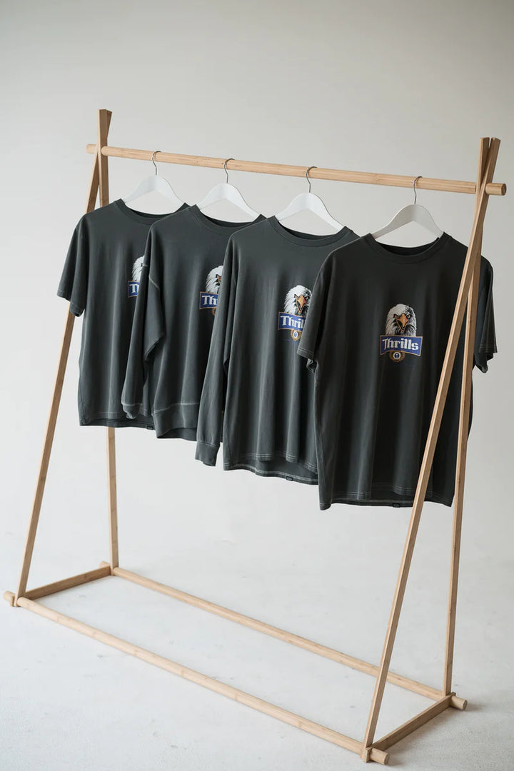 Rise Above Slouch Crew - Merch Black