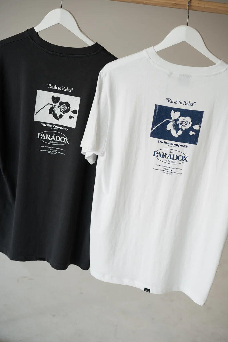 Paradox Of Paradise Merch Tee - Heritage Black