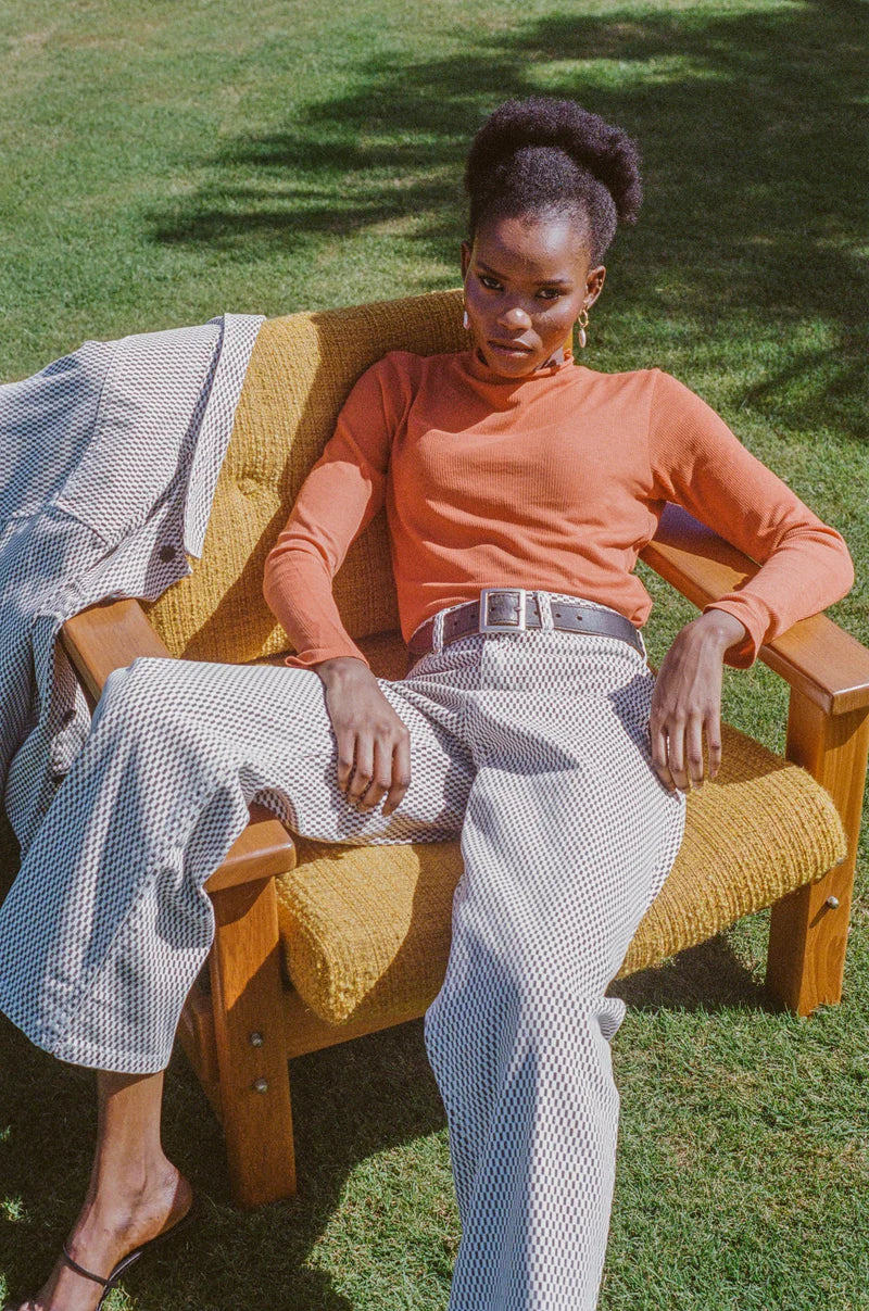 Belle Fragments Full Length Pant - Black