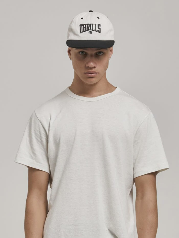 Thrills Hell Week 6 Panel Cap - Heritage White