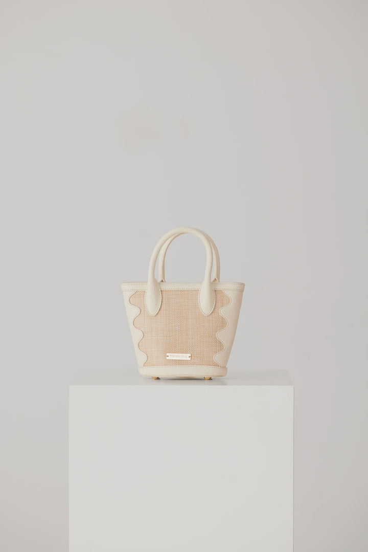 The Wolf Gang Blanca Wave Bag - Ivory