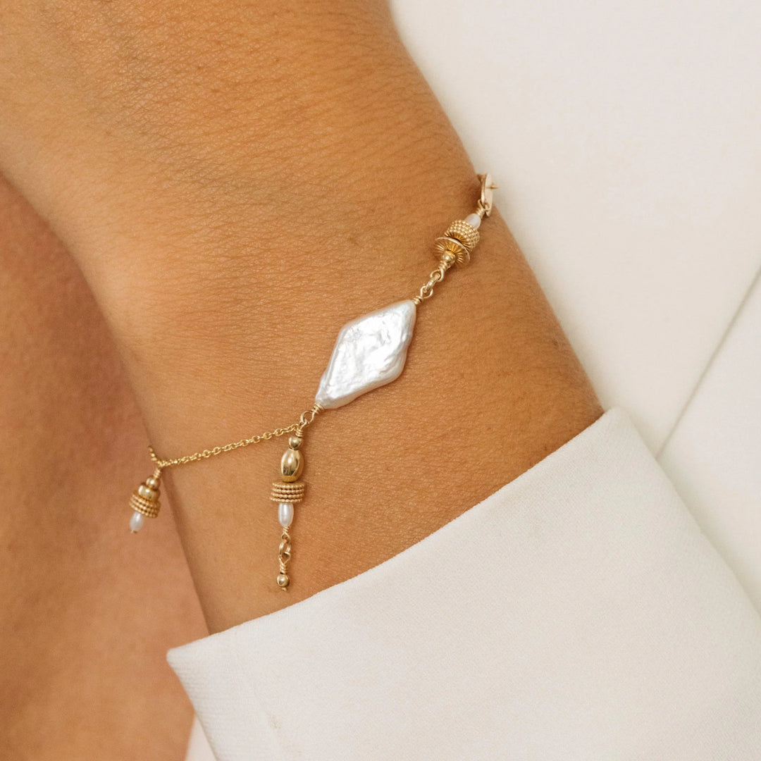 Clementine Bracelet Medium- Gold